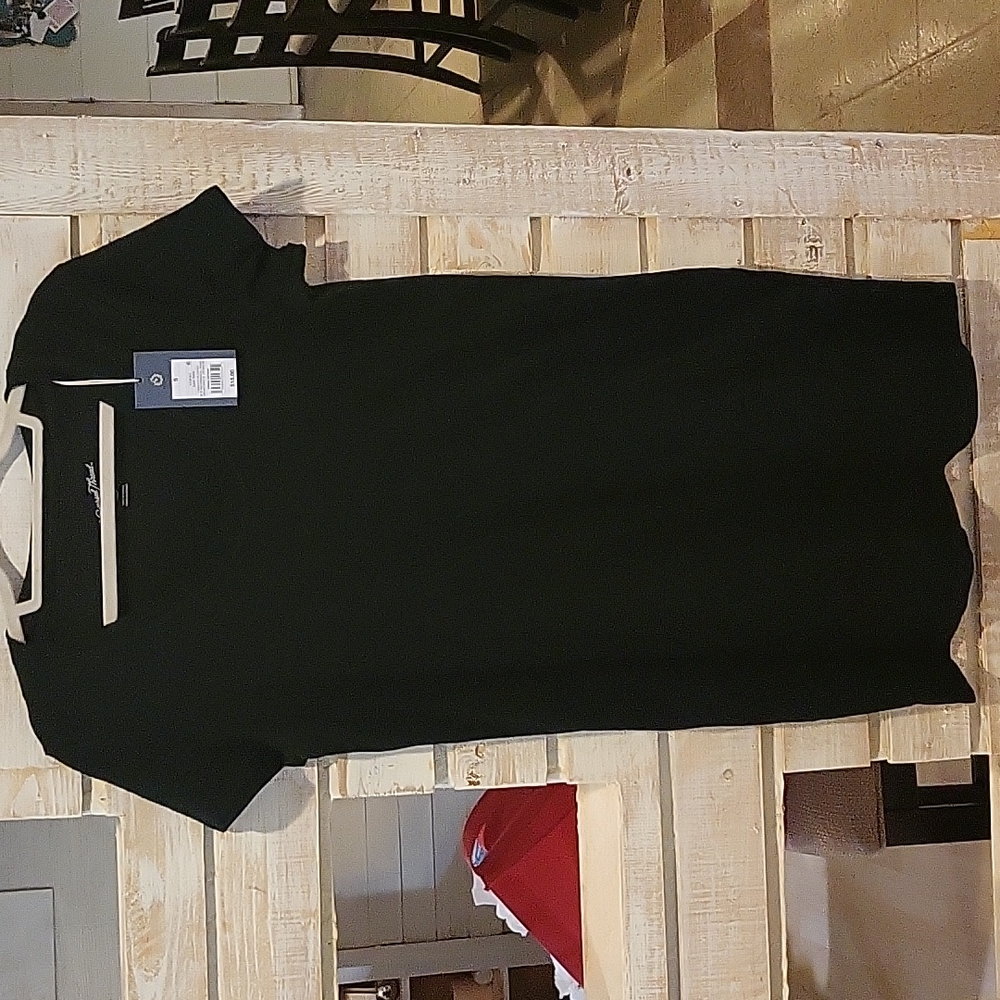 NWT black t-shirt dress